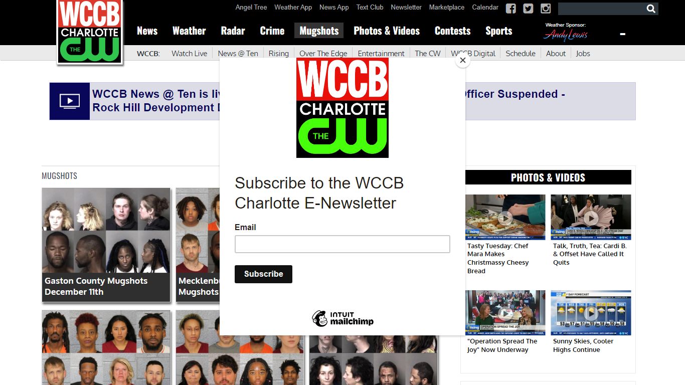 Mugshots - WCCB Charlotte's CW